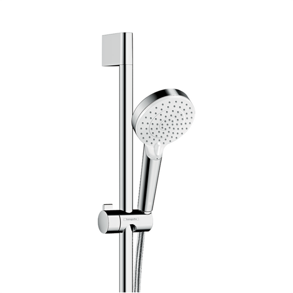 hansgrohe-基礎兩段式蓮蓬頭+65cm升降桿組-Crometta Vario，26532-40