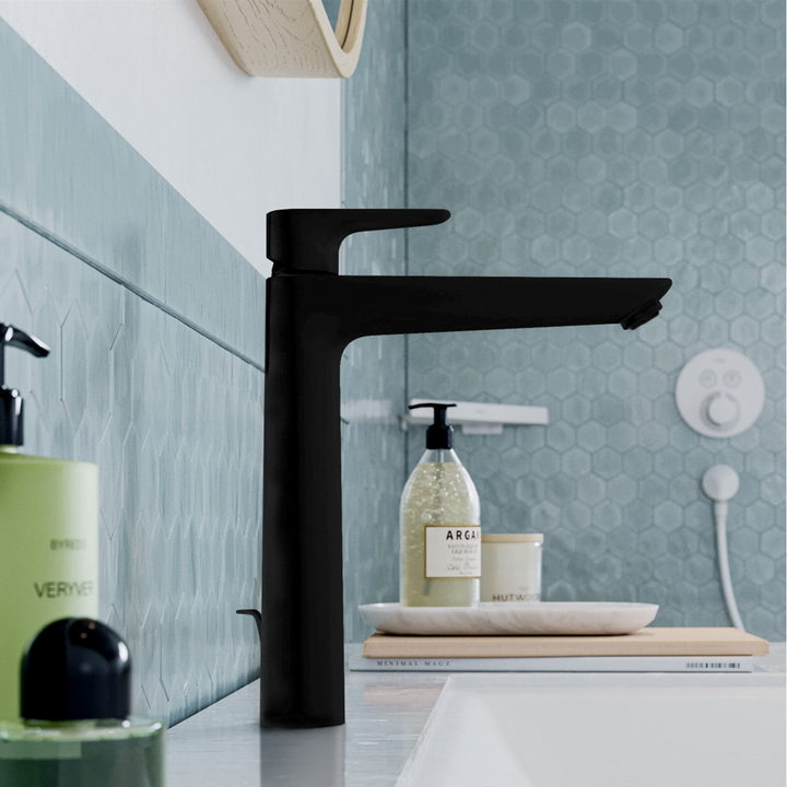 hansgrohe_71716_水龍頭_霧黑色_高腳龍頭